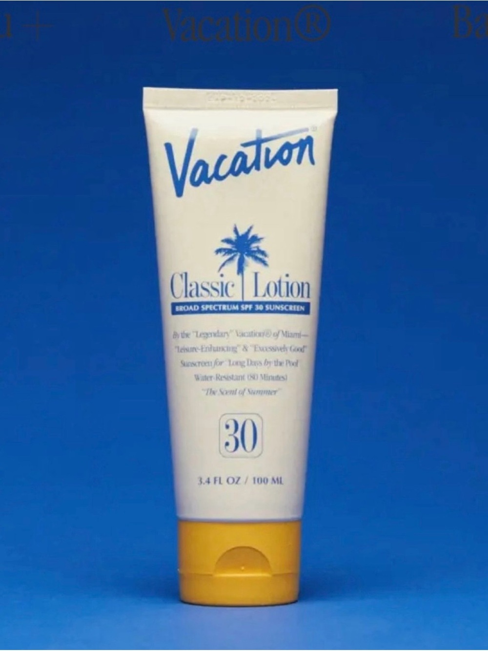 Vacation Classic Lotion SPF 30 Sunscreen - White & Yellow